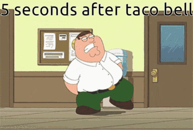 Taco Bell Bathroom GIF