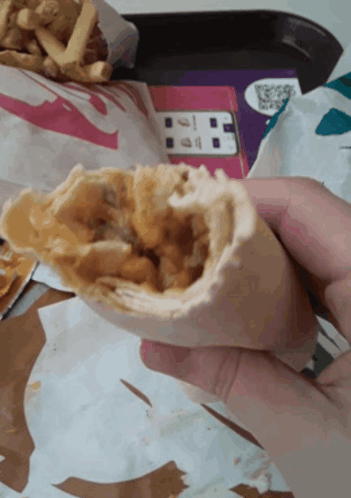 Taco Bell Beefy 5 Layer Burrito GIF
