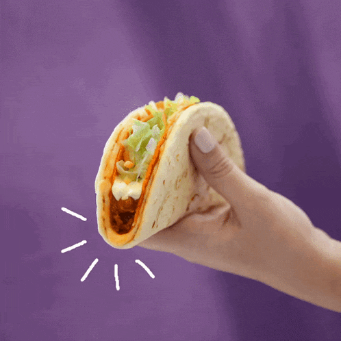 Taco Bell Doritos Cheesy Gordita Crunch GIF