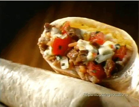 Taco Bell Grilled Stuft Burrito GIF