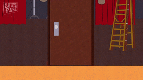 Tada Timmy Burch GIF. This 498 x 280 animated GIF is part of our south park timmy collection. Related themes include hello, surprise. Created by southpark…