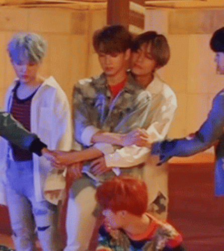 Taekook Taekook Hug GIF