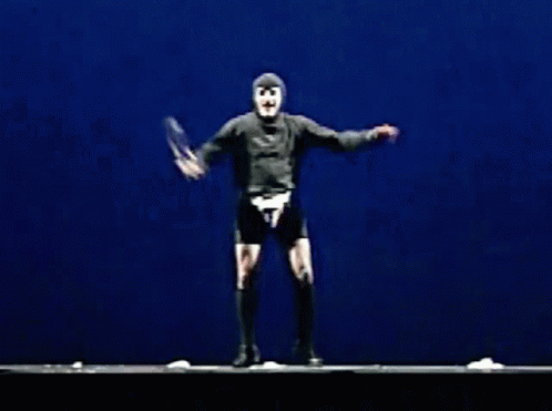 Tafazzi Italian Comic Character GIF. This 498 x 371 animated GIF is part of our tafazzi collection. Related themes include jumping. Created by martina92…