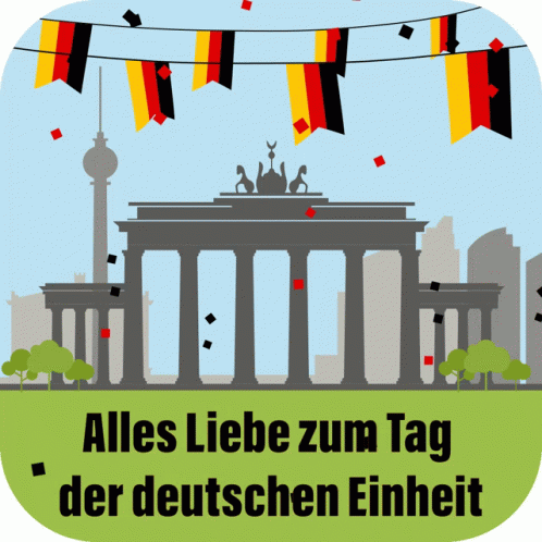 Tag Der Deutschen Einheit Schönen Tag Der Deutschen GIF