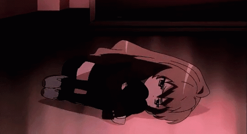 Taiga Aisaka Toradora GIF. This 498 x 271 animated GIF is part of our fetal position collection. Created by handwarff. View the original animation, share…
