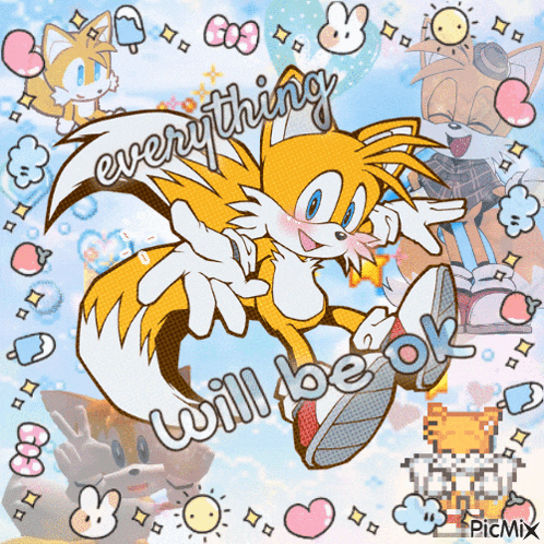 Tails Sonic GIF