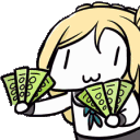 Take My Money Money Dance Sticker