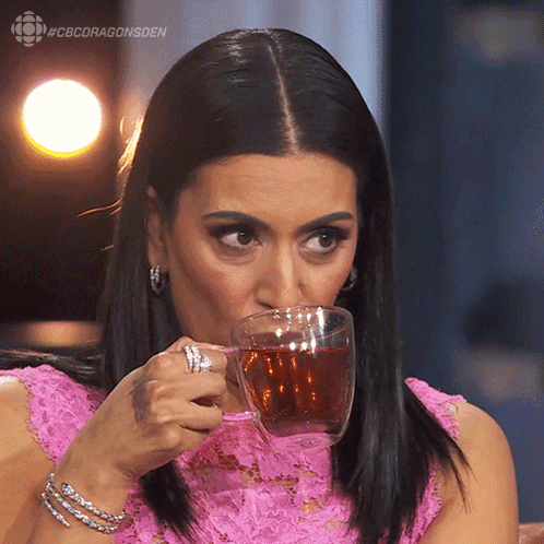 Taking A Sip Manjit Minhas GIF