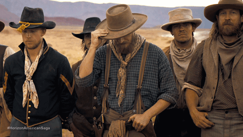 Taking My Hat Off Horizon An American Saga GIF