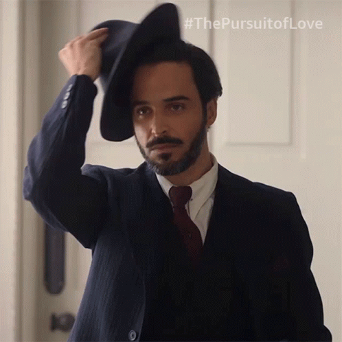 Taking Off My Hat Fabrice De Sauveterre GIF