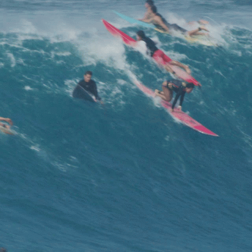 Taking The Wave Red Bull GIF