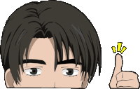Takumi Thumbsup Sticker