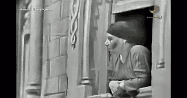 Talk Black And White GIF