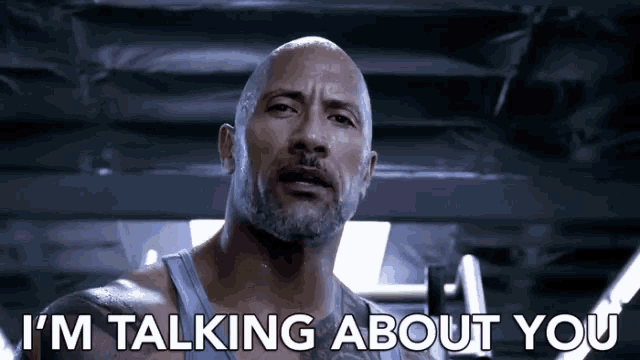 Talking About You Serious Face GIF