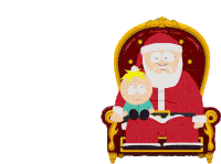 Talking To Santa Santa Claus Sticker