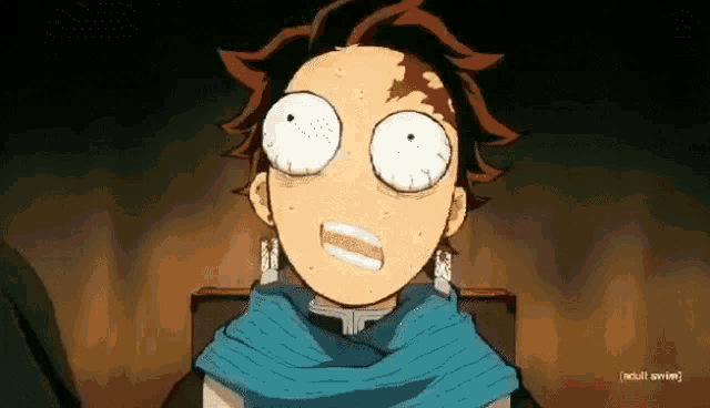 Tanjiro Face GIF