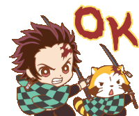 Tanjiro Sticker