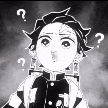 Tanjiro Question Mark GIF