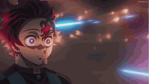 Tanjiro Vs Akaza Kimetsu No Yaiba GIF
