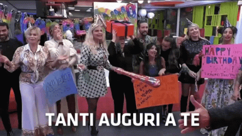 Tanti Auguri A Te Grande Fratello Vip GIF