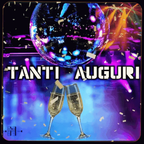 Tanti Auguri Confetti GIF