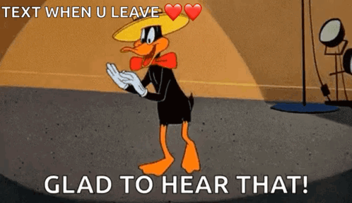 Tap Dance Daffy Duck GIF
