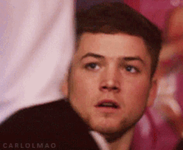 Taron Egerton Confused GIF