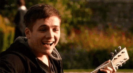 Taron Egerton Happy GIF