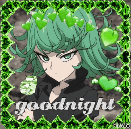 Tatsumaki Goodnight GIF