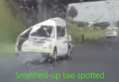 Taxi Smash GIF