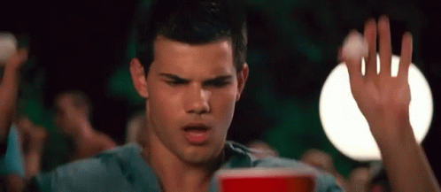 Taylor Lautner Ping Pong GIF