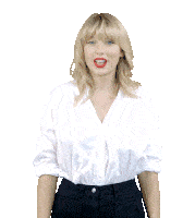 Taylor Swift Reactions Excited Sticker