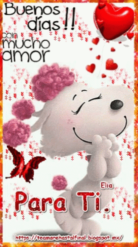 Te Amo Buenos Dias Con Mucho Amor GIF