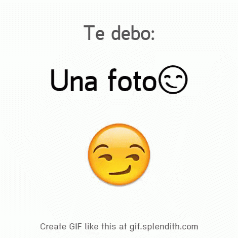 Te Debo Emoji GIF. This 470 x 470 animated GIF is part of our que te debo collection. Related themes include emoji. View the original animation, share it…
