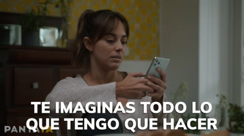 Te Imaginas Todo Lo Que Tengo Que Hacer Mariana GIF. This 498 x 278 animated GIF is part of our terminaste los deberes collection. Created by streampantaya…