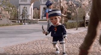 Team America World Police GIF. This 336 x 185 animated GIF is part of our team america vomit collection. Created by gcboay. View the original animation…