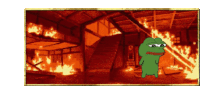 Team Fire Sticker