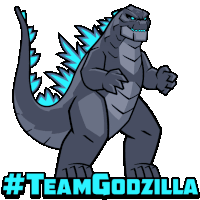 Team Godzilla Sticker