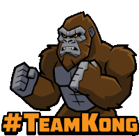 Team Kong Sticker
