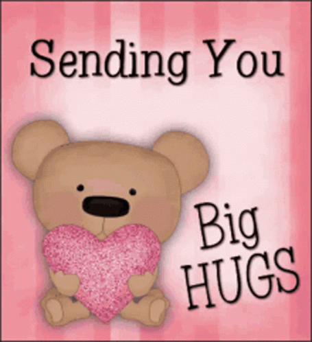 Teddy Bear Hugs GIF