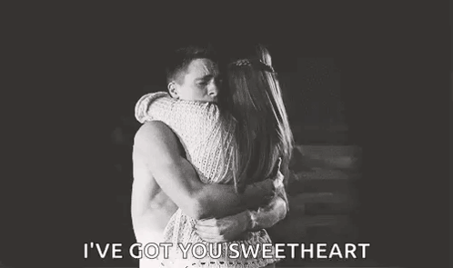 Teen Wolf Hug GIF