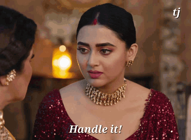 Tejasswi Prakash Handle It Tejasswi Prakash Funny GIF
