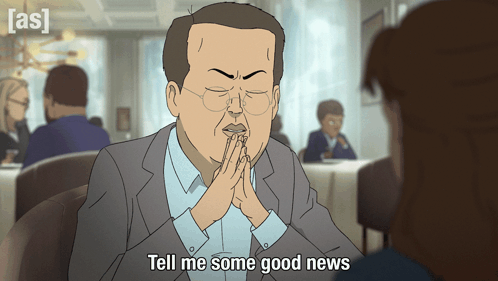 Tell Me Some Good News Rick Kruger GIF