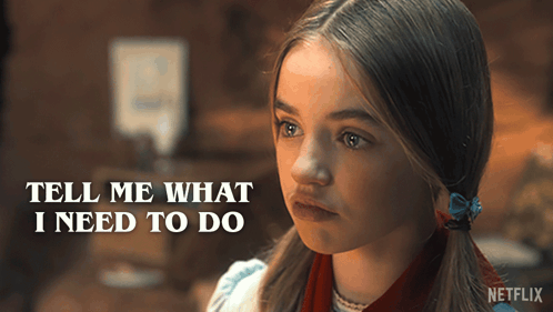 Tell Me What I Need To Do Holly Wheeler GIF