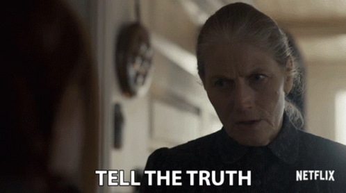 Tell The Truth Be Honest GIF. This 498 x 278 animated GIF is part of our oprah so what is the truth collection. Related themes include angry. Created by…