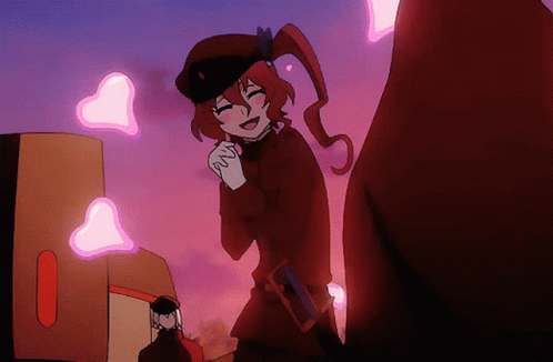 Teruko Teruko Ookura GIF. This 498 x 326 animated GIF is part of our gracias por su atencion anime collection. Related themes include anime girl, anime…