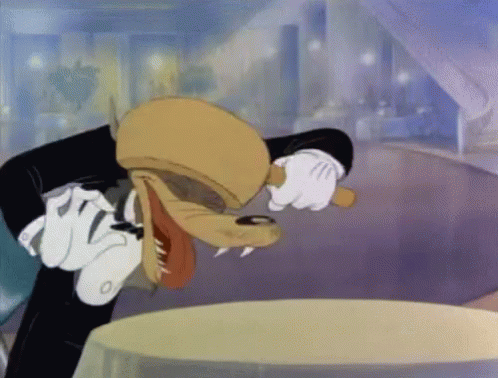 Tex Avery Hitting Head GIF