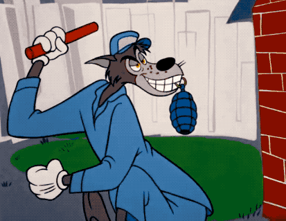 Tex Avery Wolf GIF