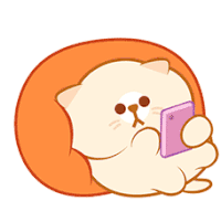 Text Kitty Sticker
