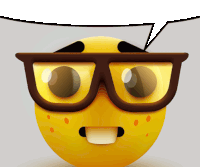 Textbubble Nerd Sticker